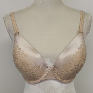 WACOAL 853134 Soft Cup Nude Underwire 34DD Bra VGU